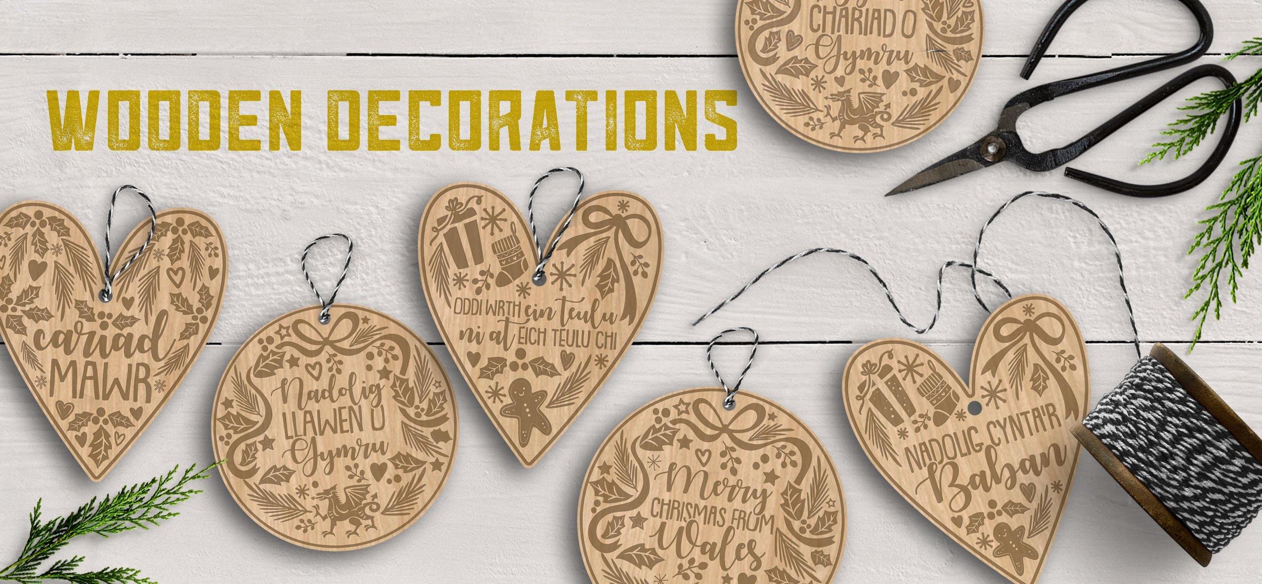 Wooden Decorations - Max Rocks
