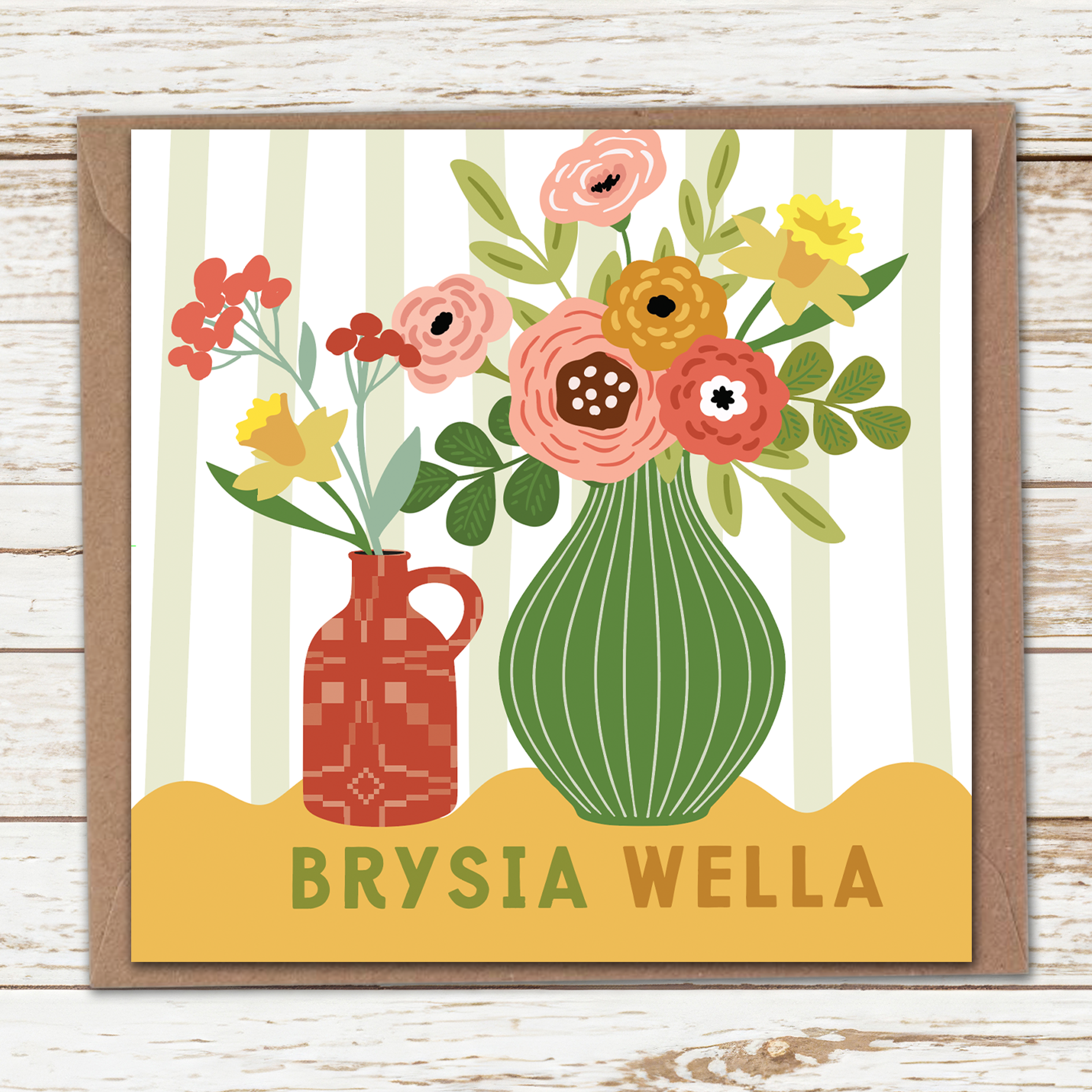 Thoughtful vases cards