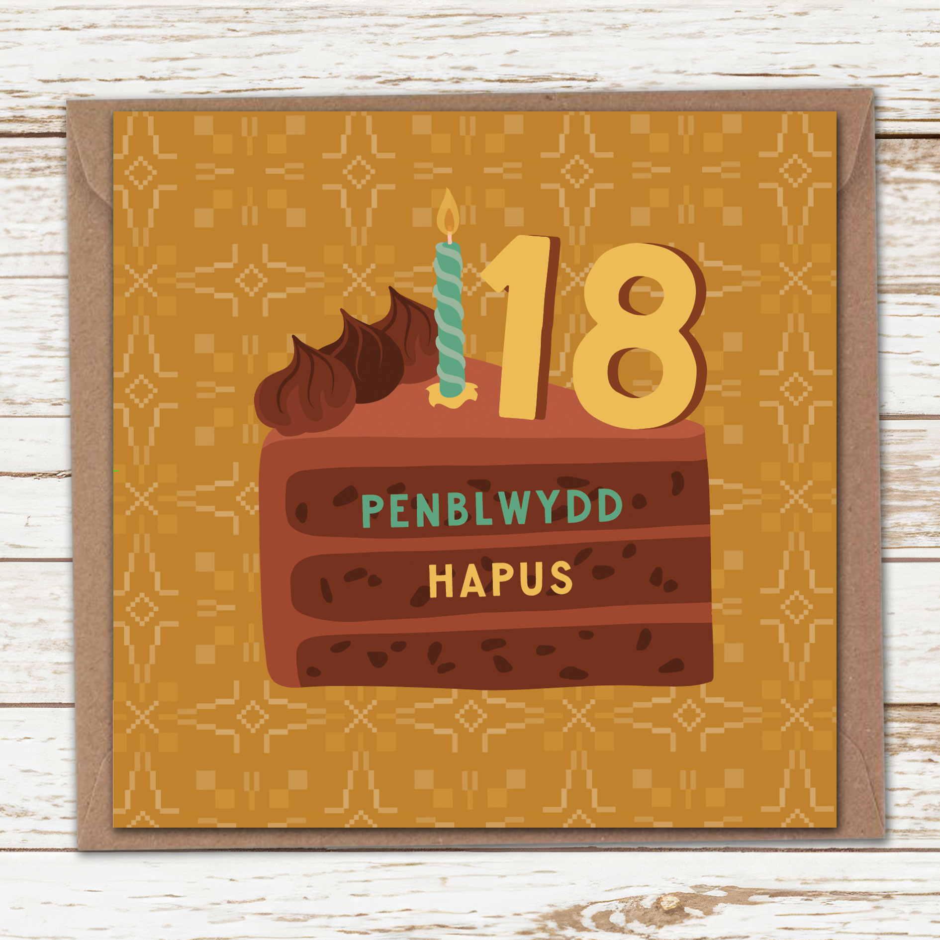 18 Chocolate card