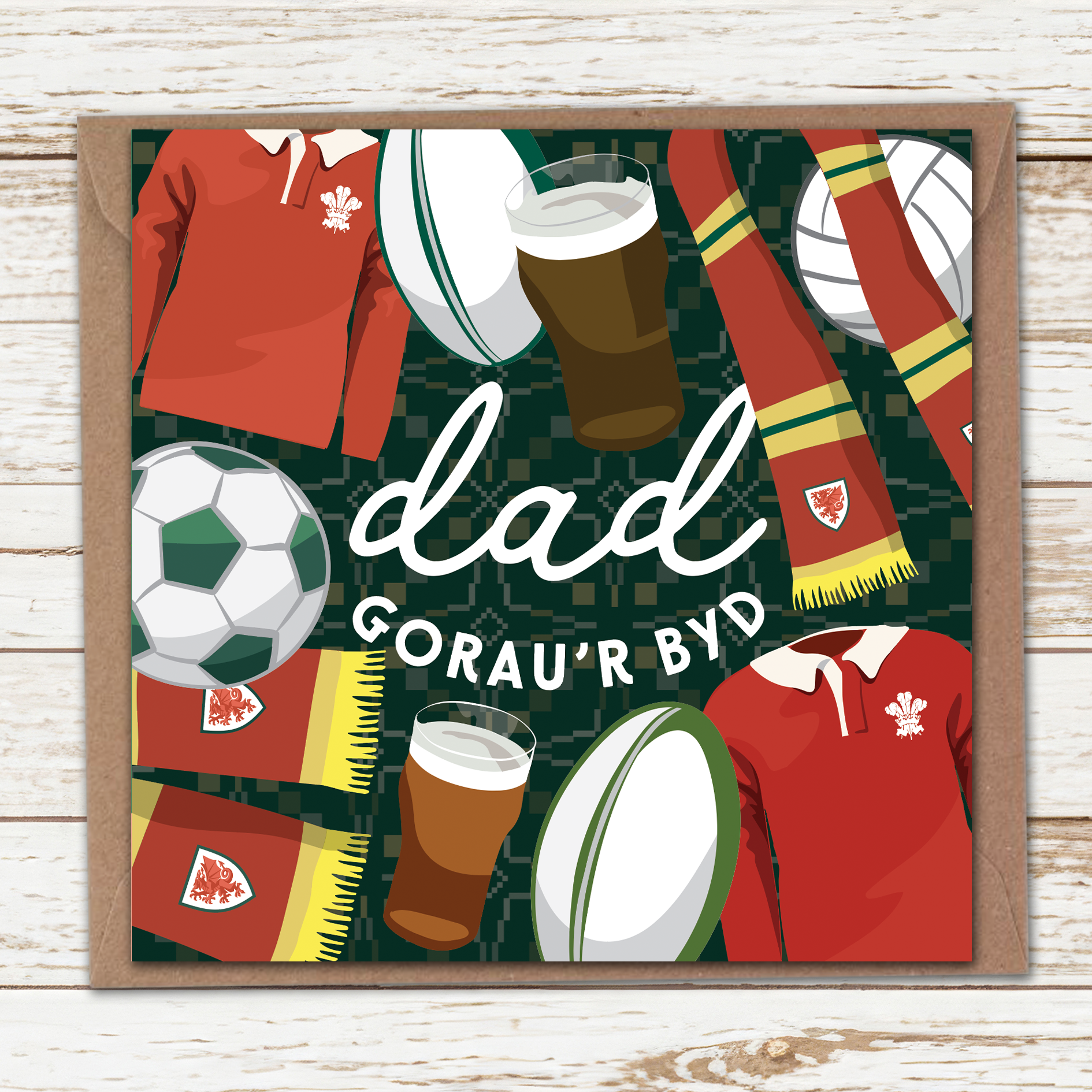 Dad Supporters card