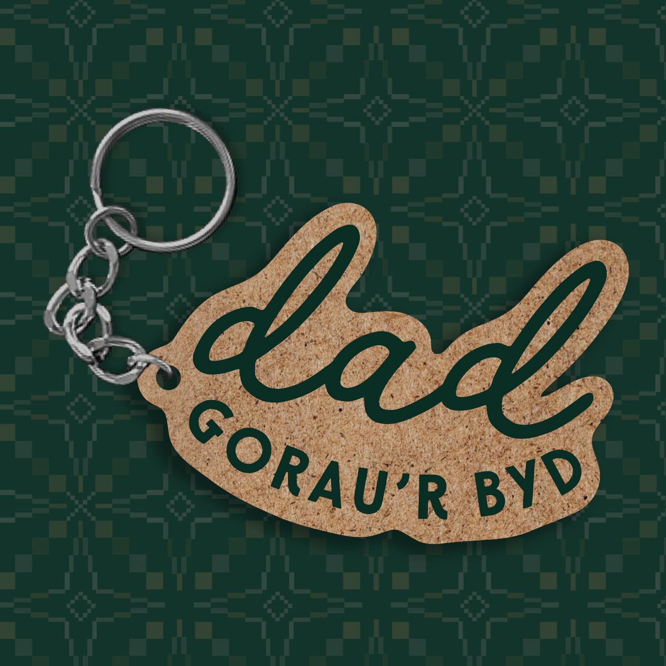 Dad Gorau Keyring