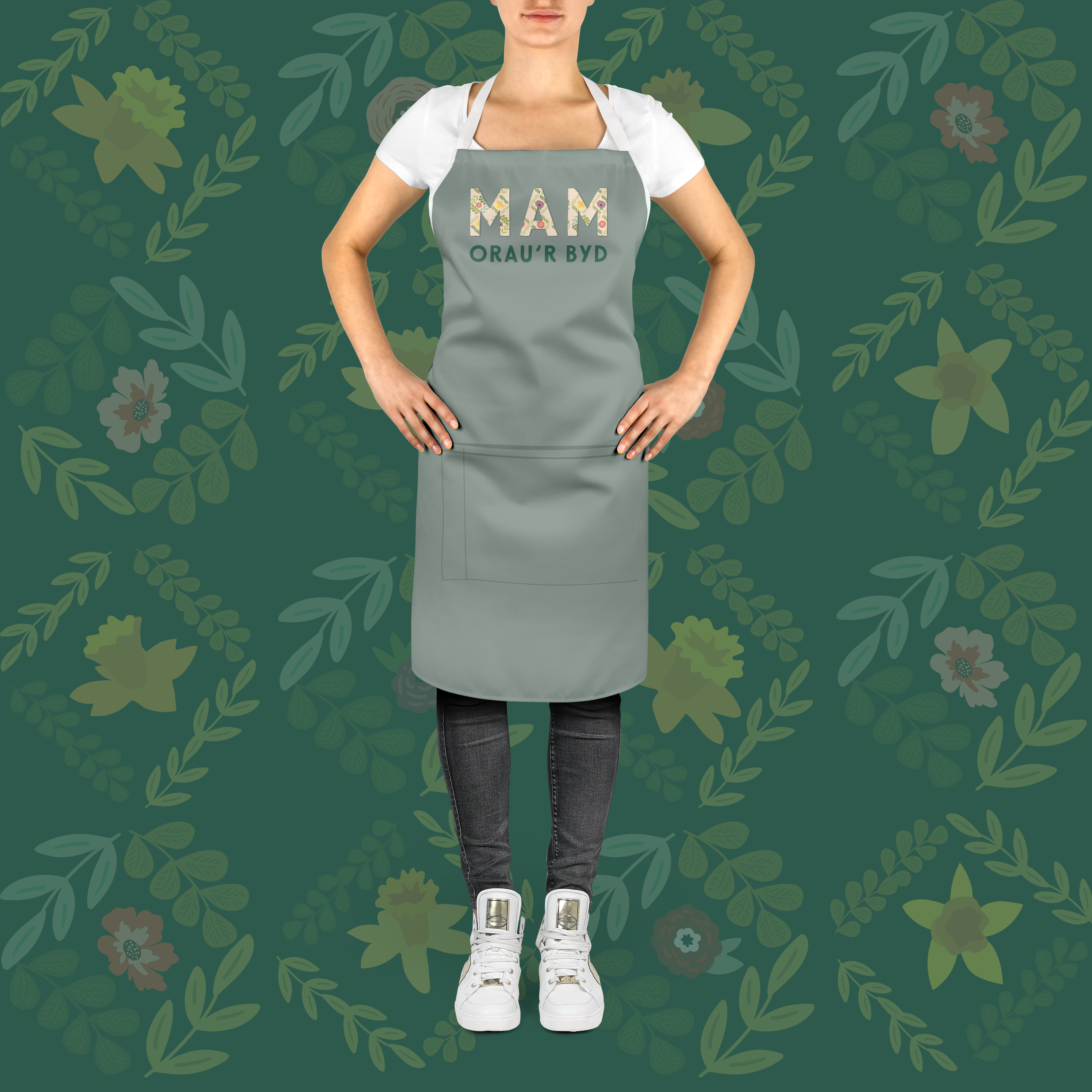 Mam Diamonds Apron