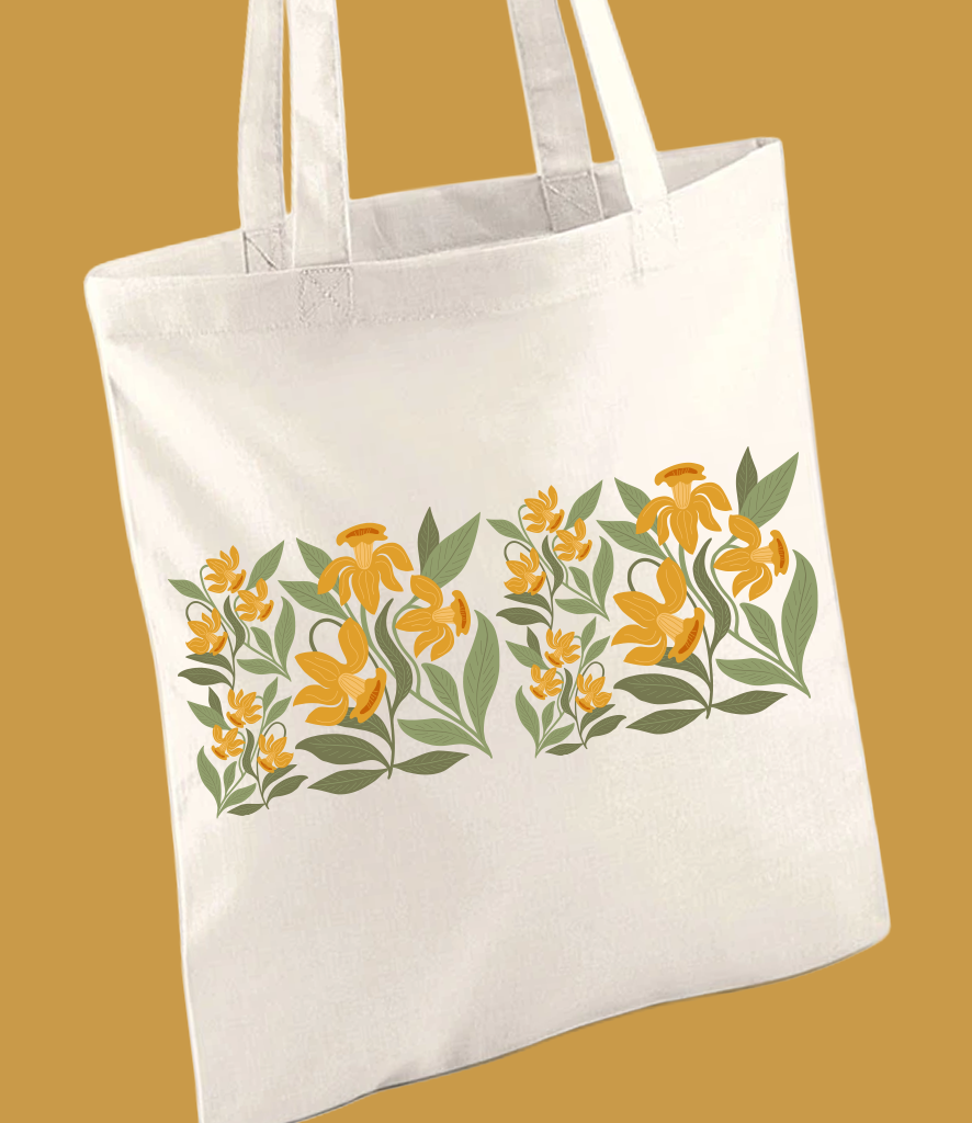 Daffodil Bloom Tote Bag