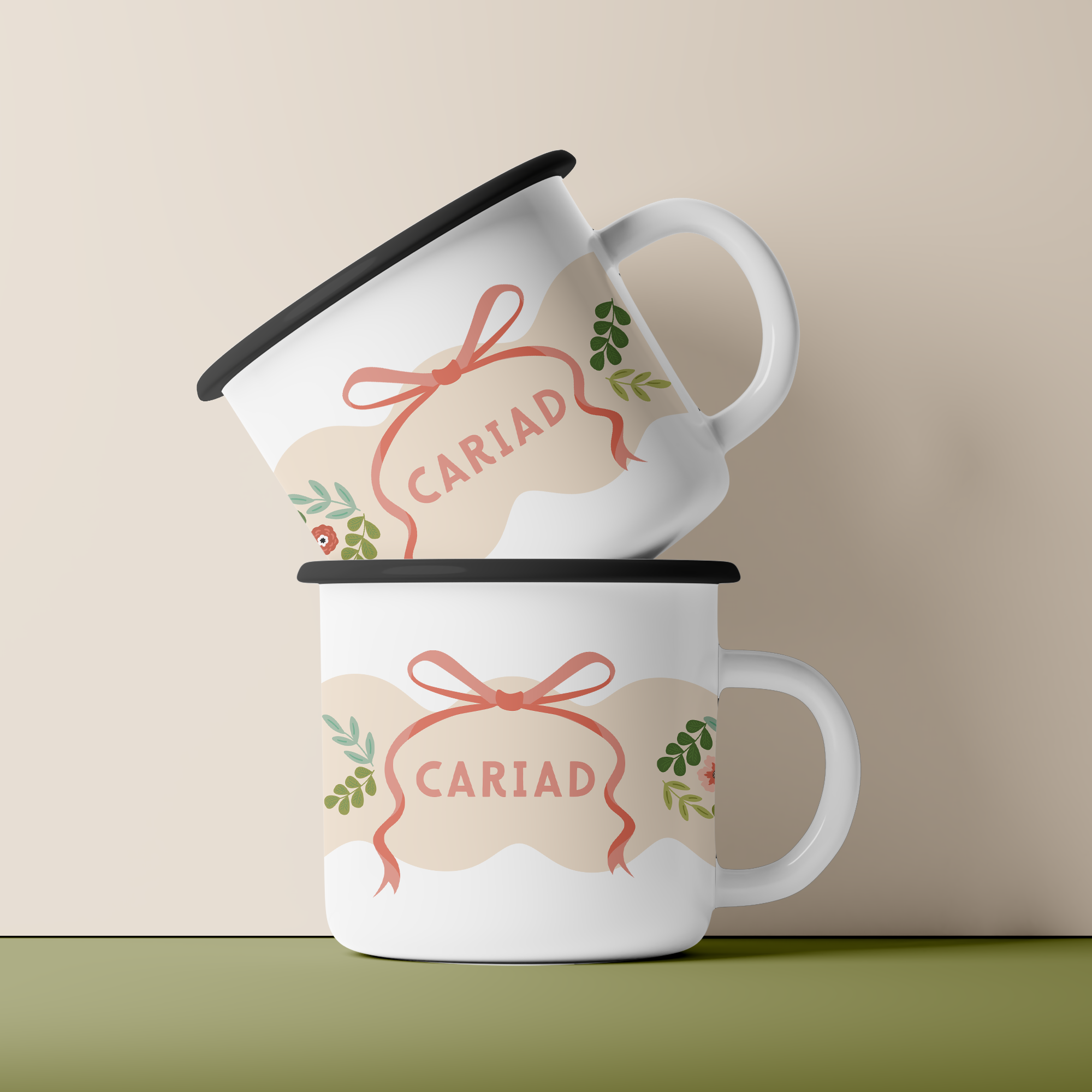 Cariad Blooms Mug