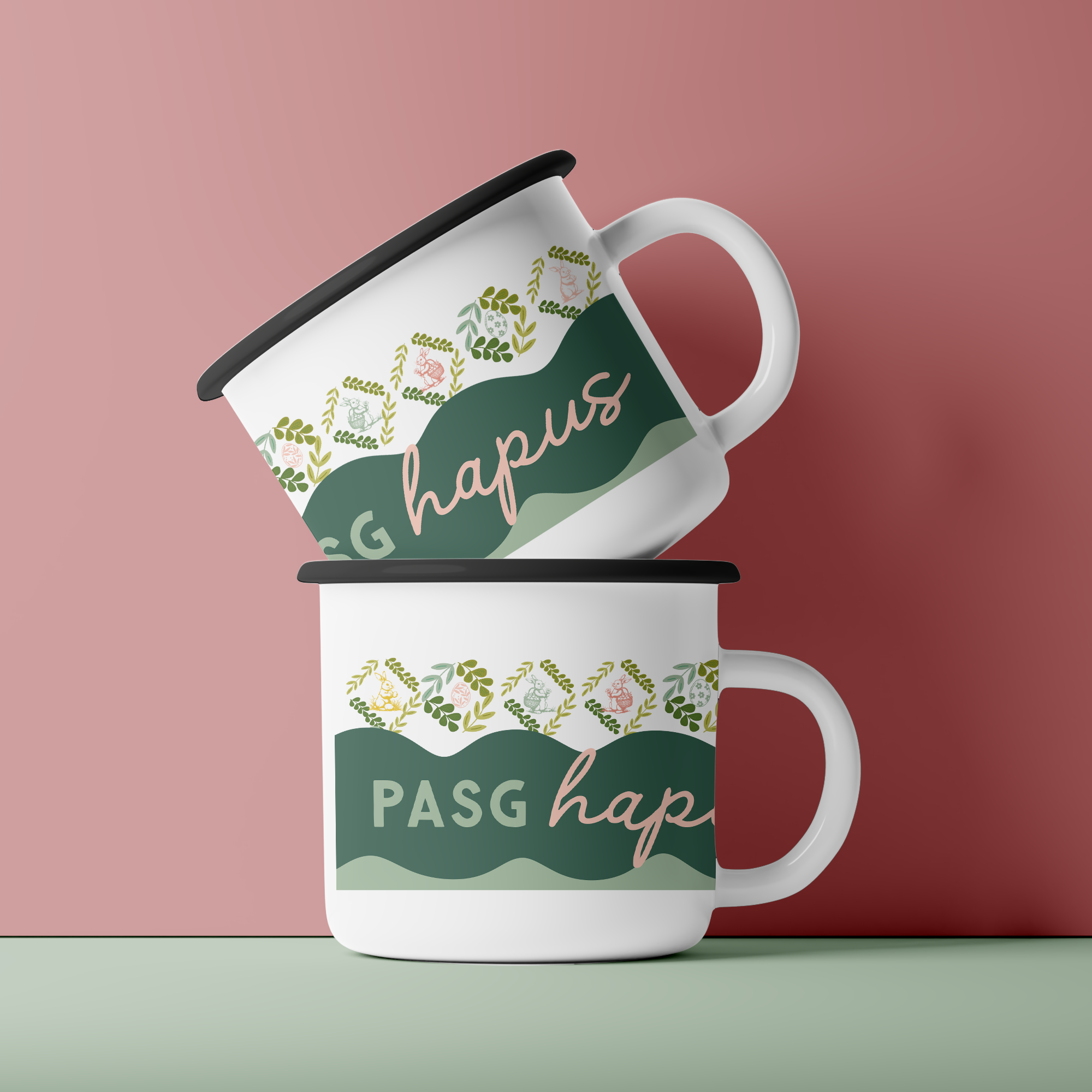 Pasg Diamonds mug