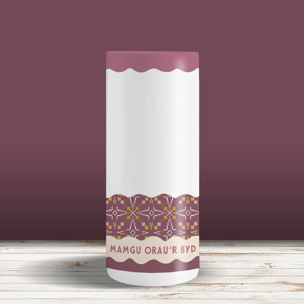 Mamgu orau'r byd Tall Vase