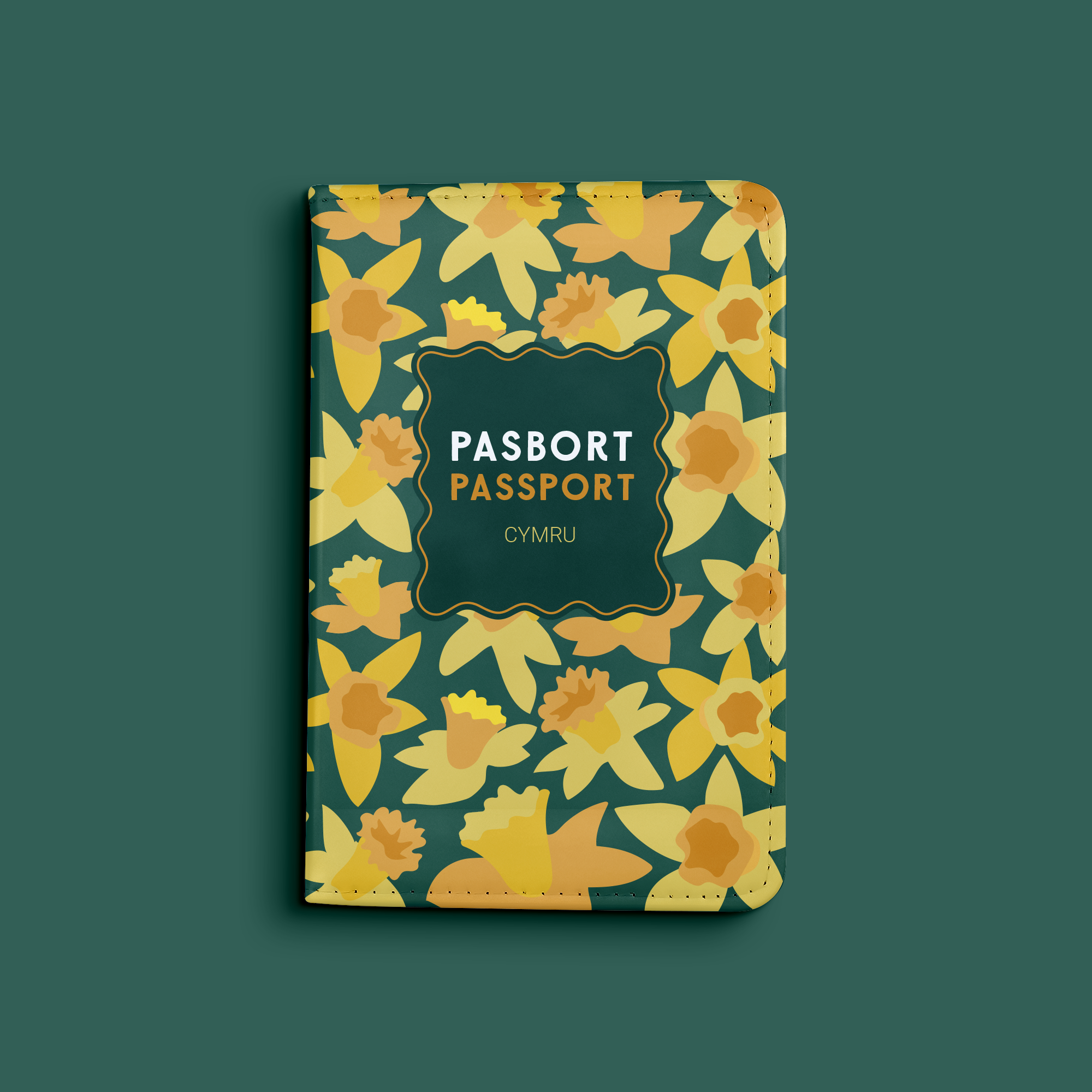 Welsh Blossom Passport / Pasbort Holder
