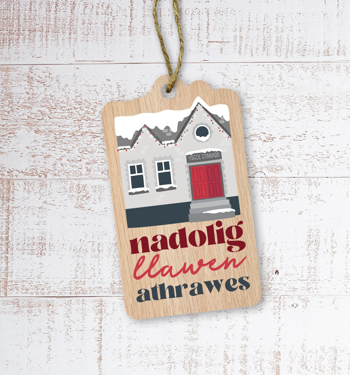 Nadolig Llawen Athrawes / Merry Christmas Teacher (Female)