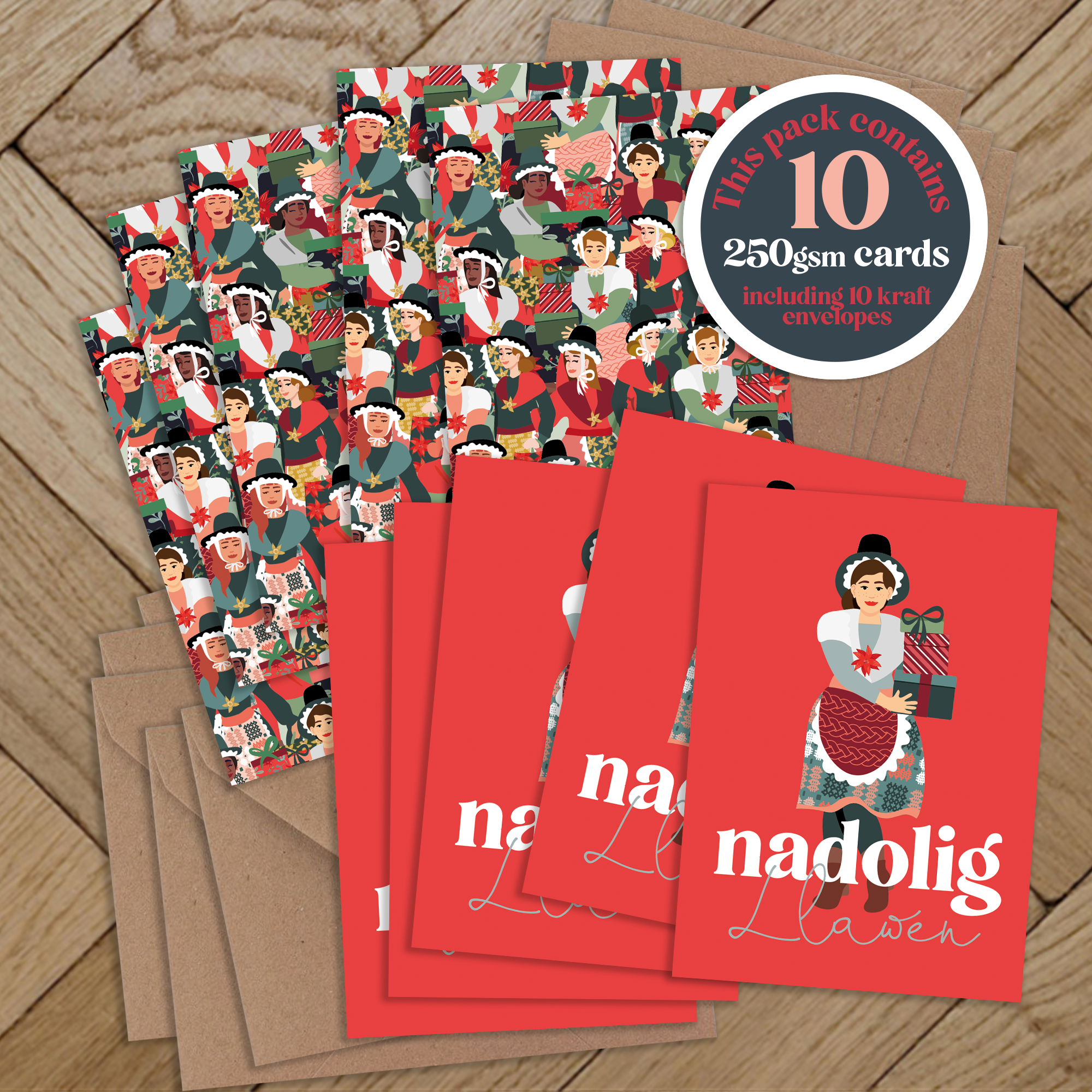 Present pickers A7 card pack