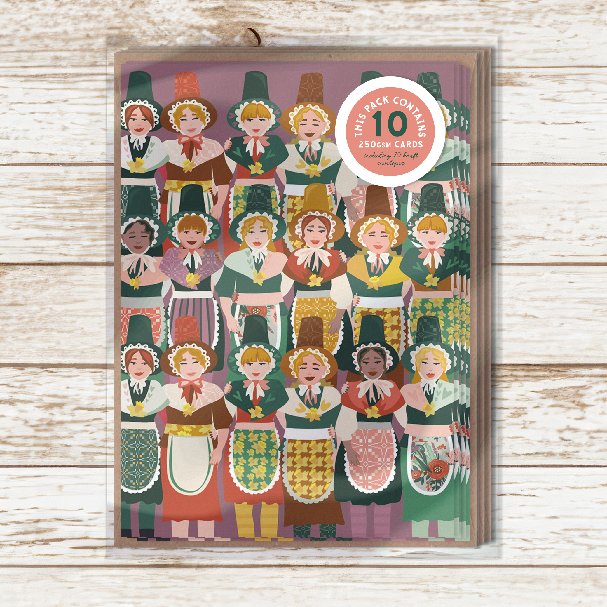 Cymru Queens A7 Card Pack