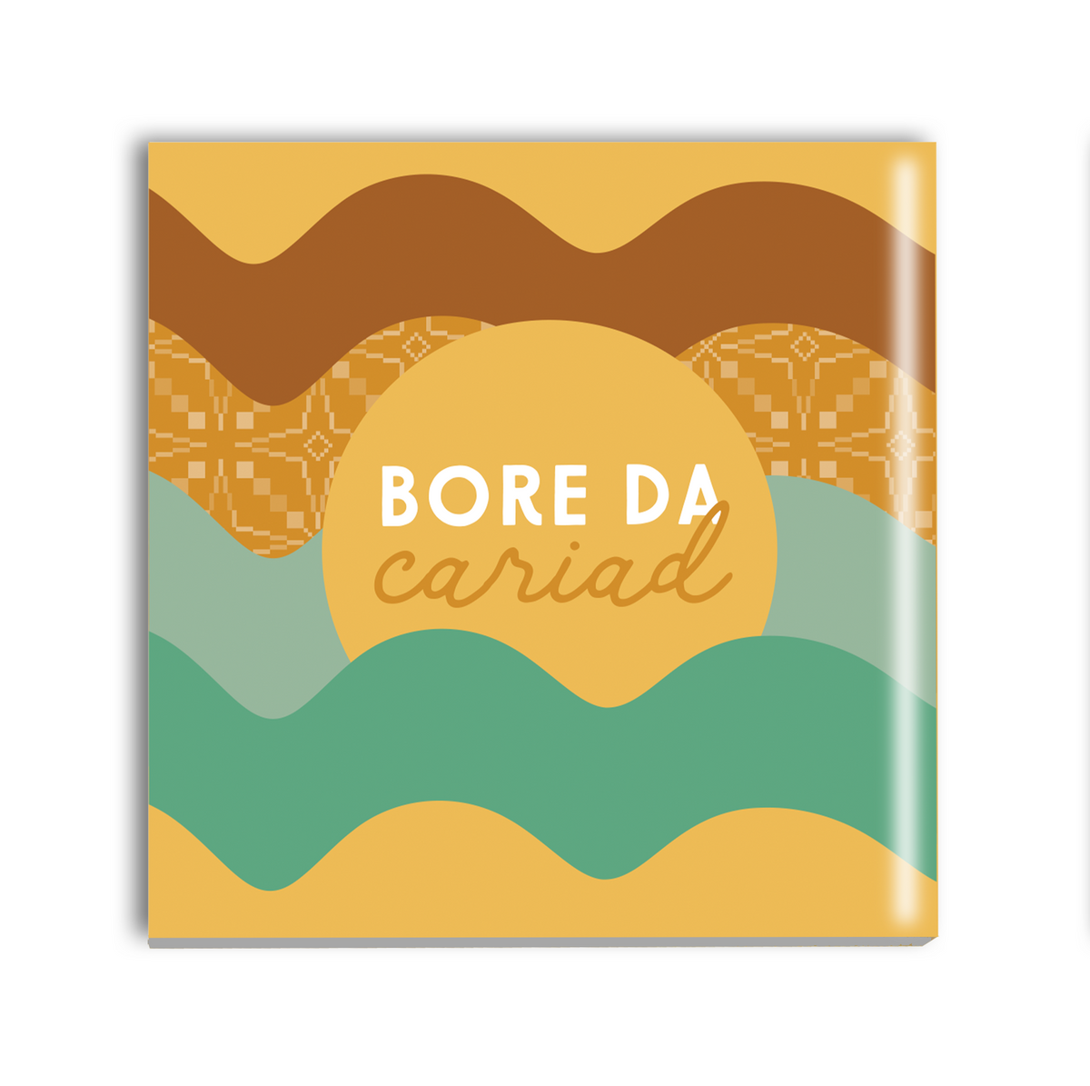 Bore da cariad Coaster 100mm x 100mm Sale price £3.50