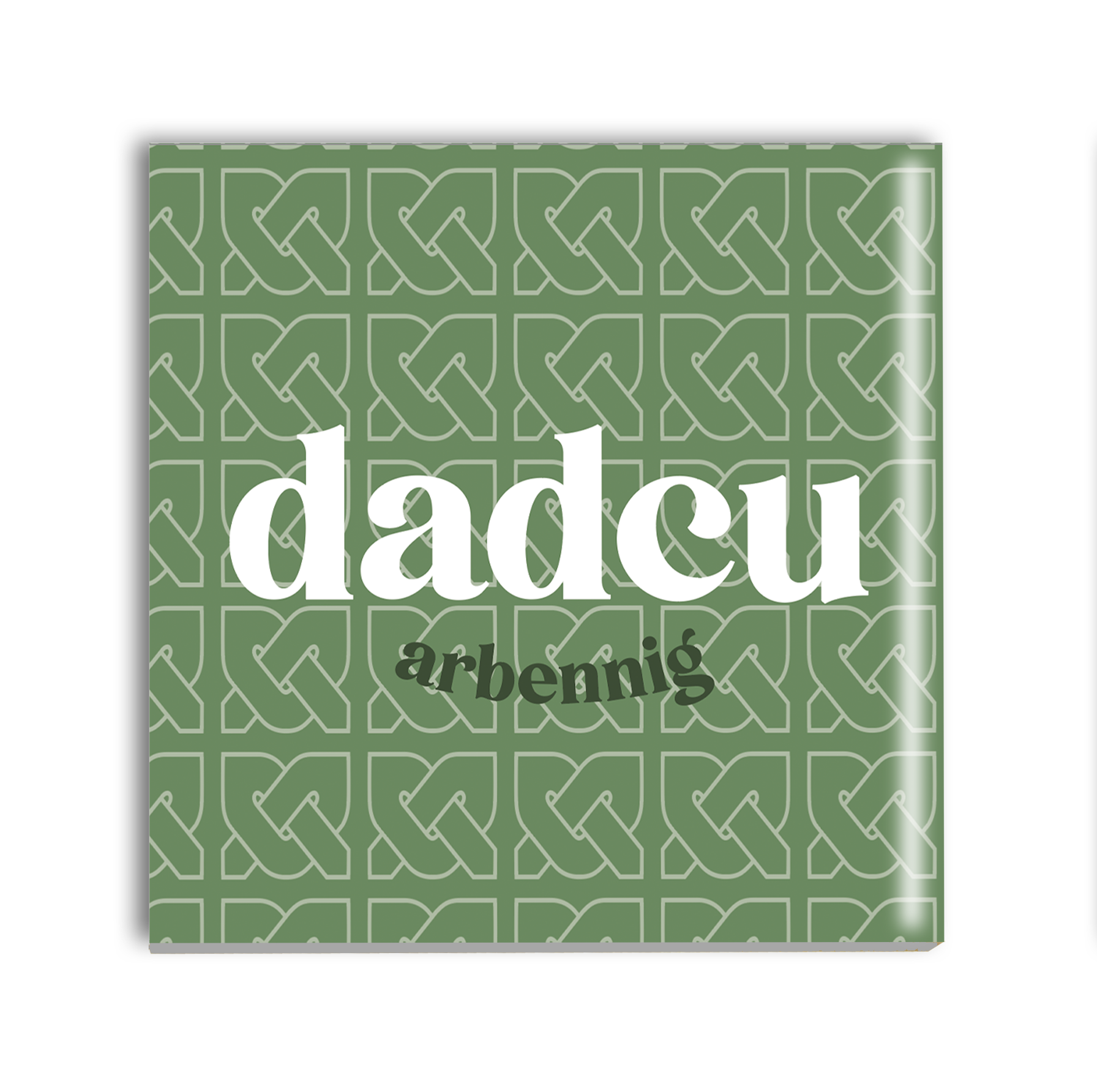 Dadcu arbennig tiles Coaster