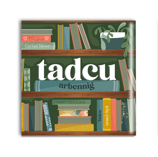 Tadcu bookshelf Coaster