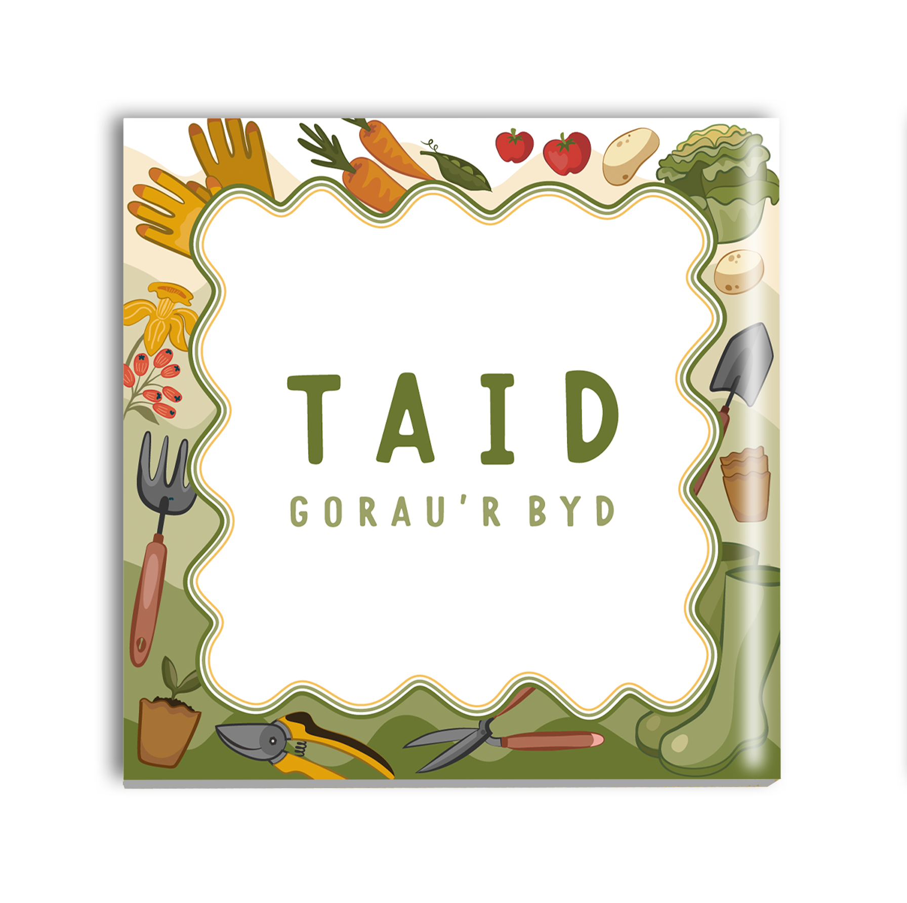 Taid gardening Coaster