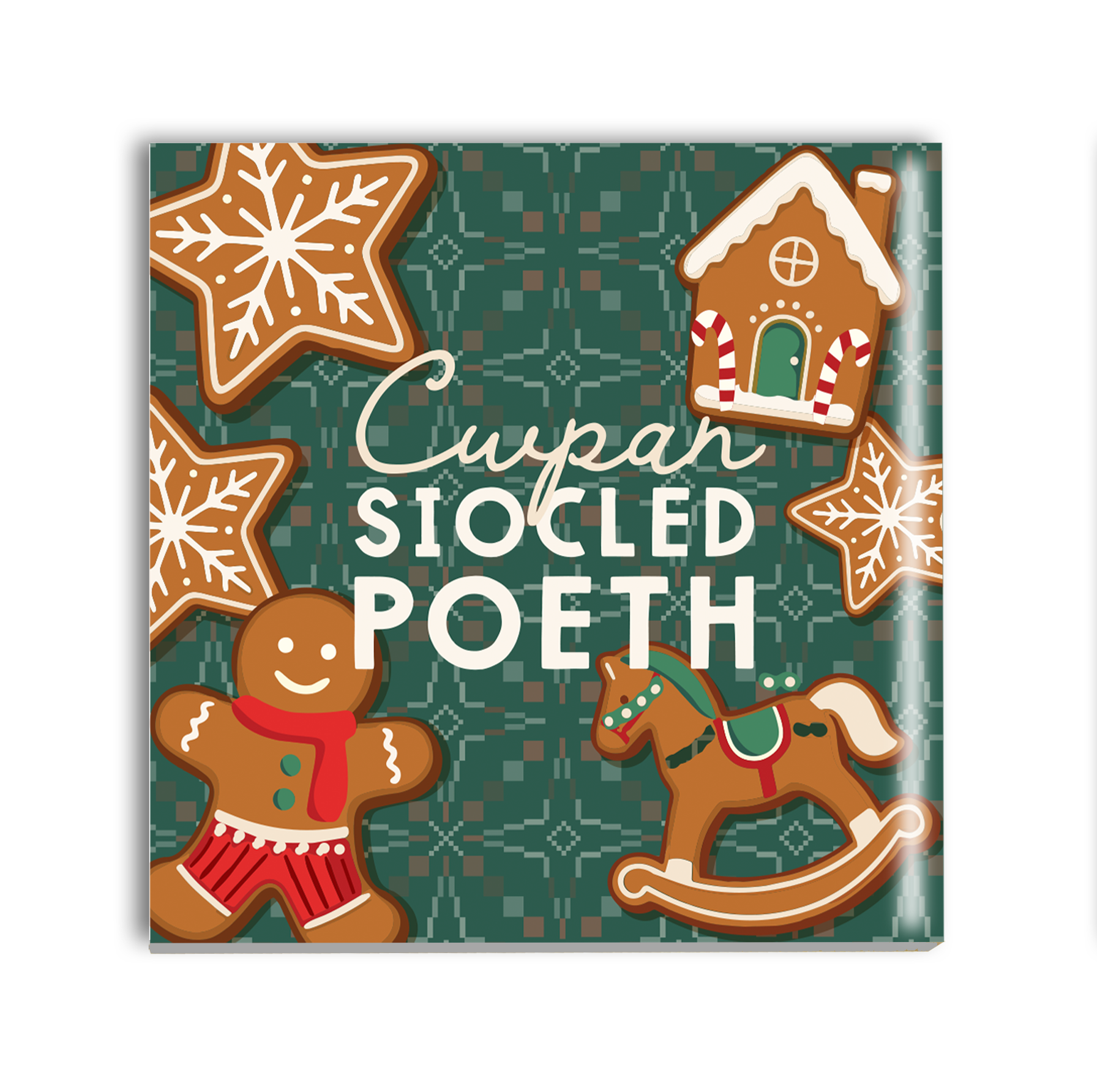 Gingerbread  biscuits coaster