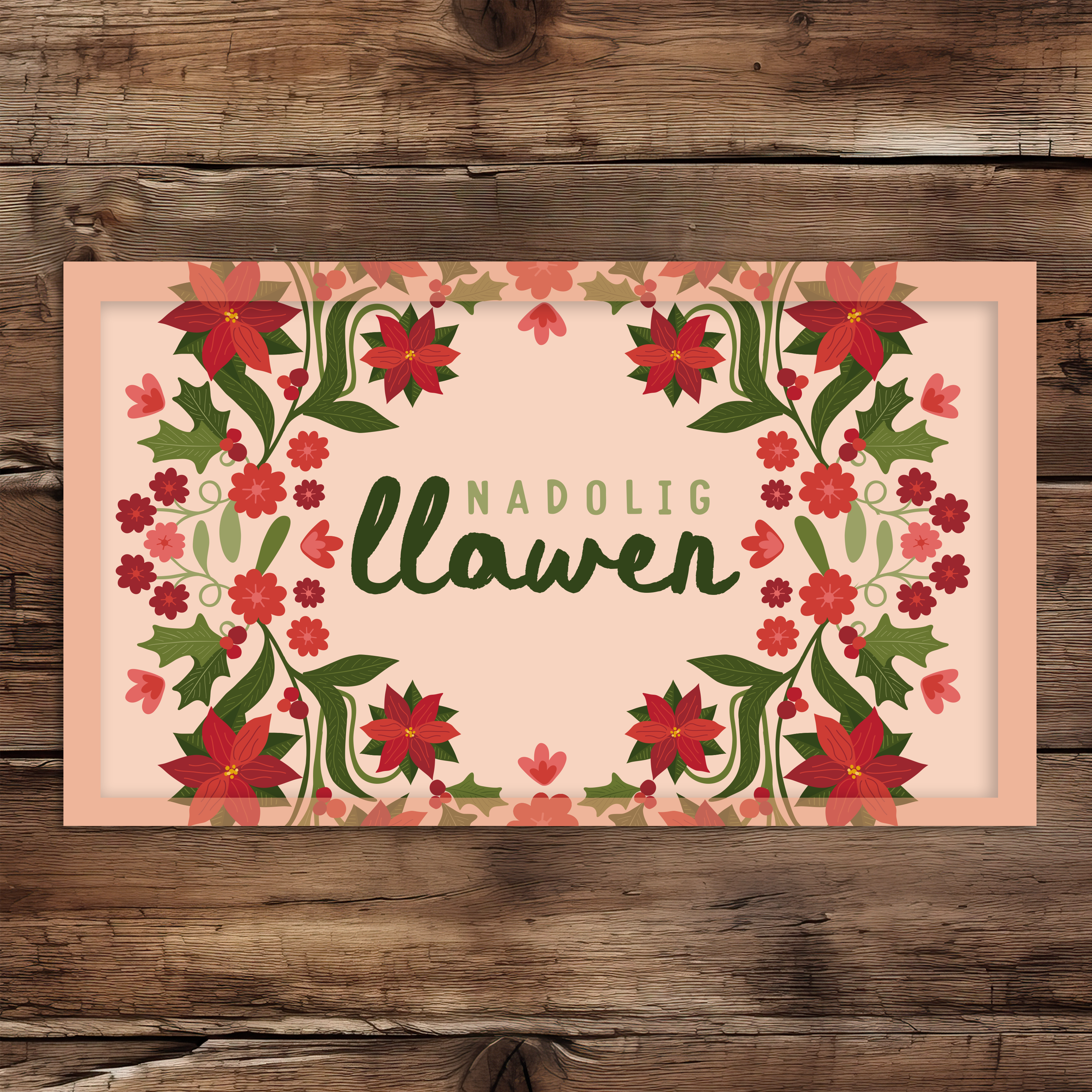 Berry Wreath Noodle doormat
