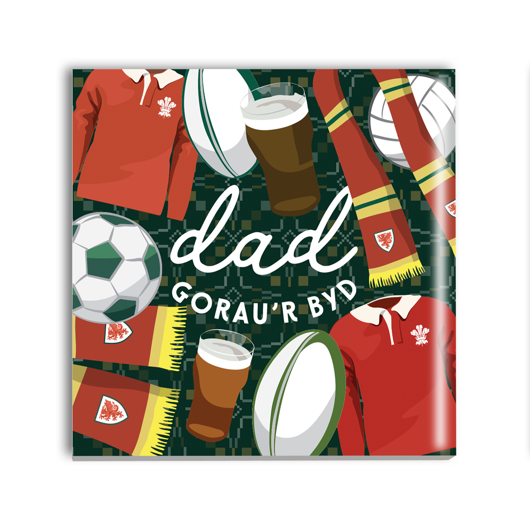 Dad Supporters coaster