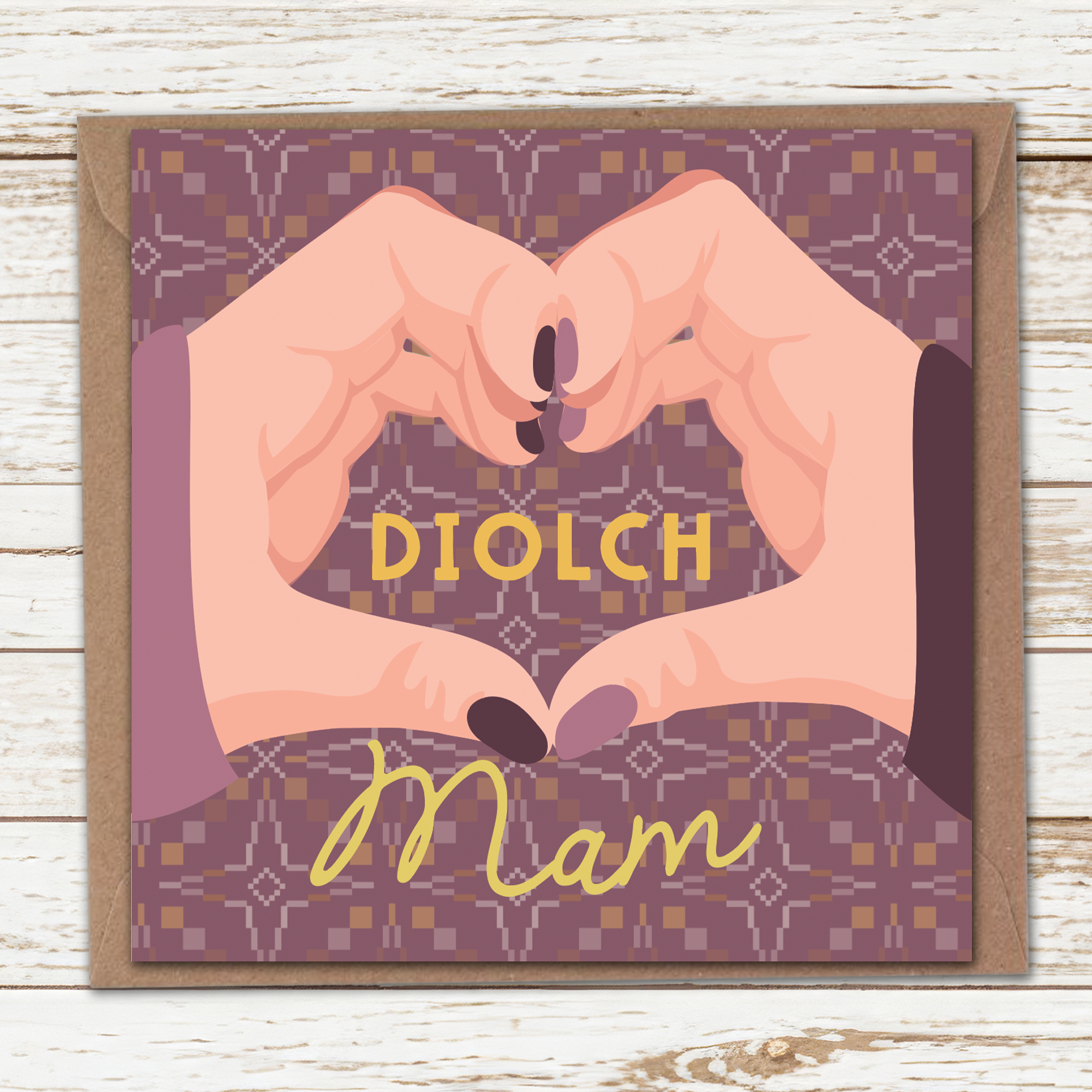 Diolch Mam Carthen card