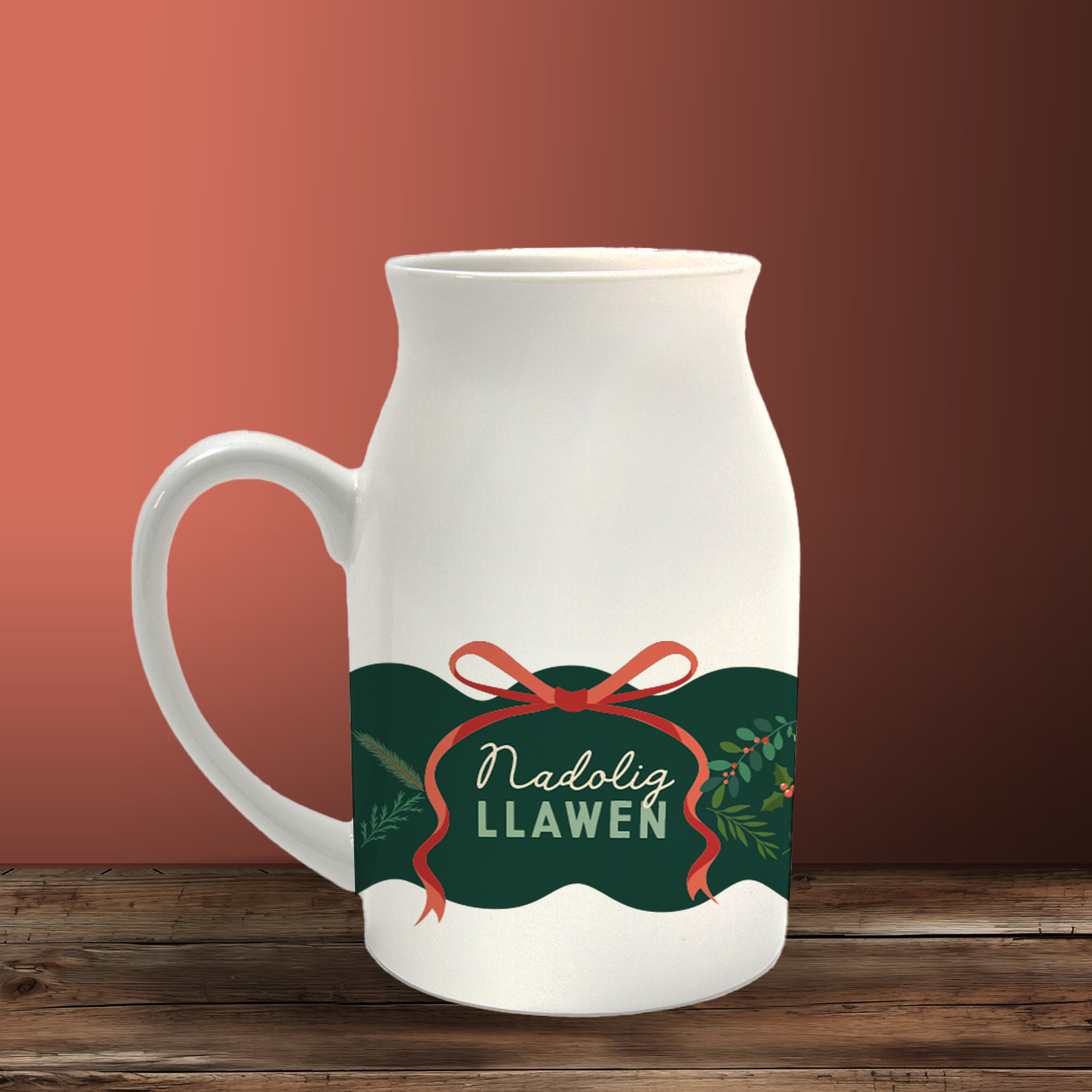 Green Diamonds milk jug