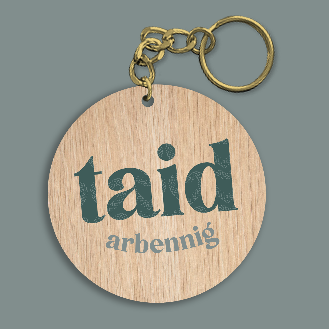 Taid celtic hearts keyring