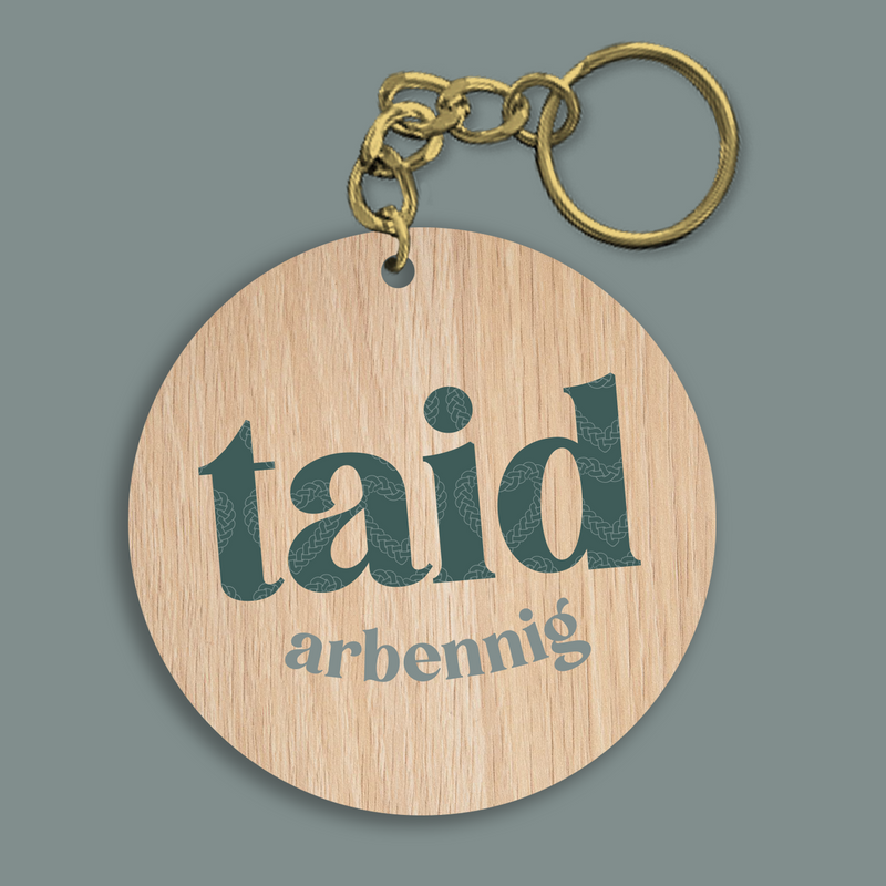 Taid celtic hearts keyring