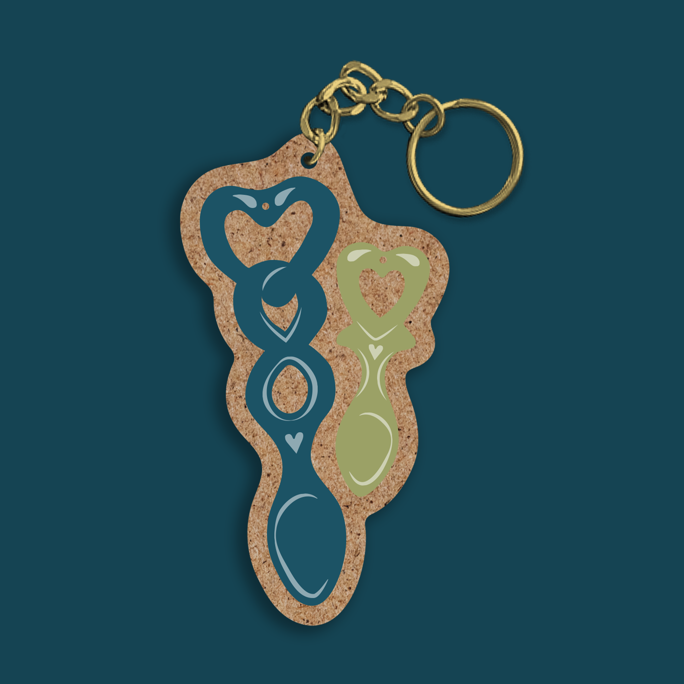 Tadau spoons keyring