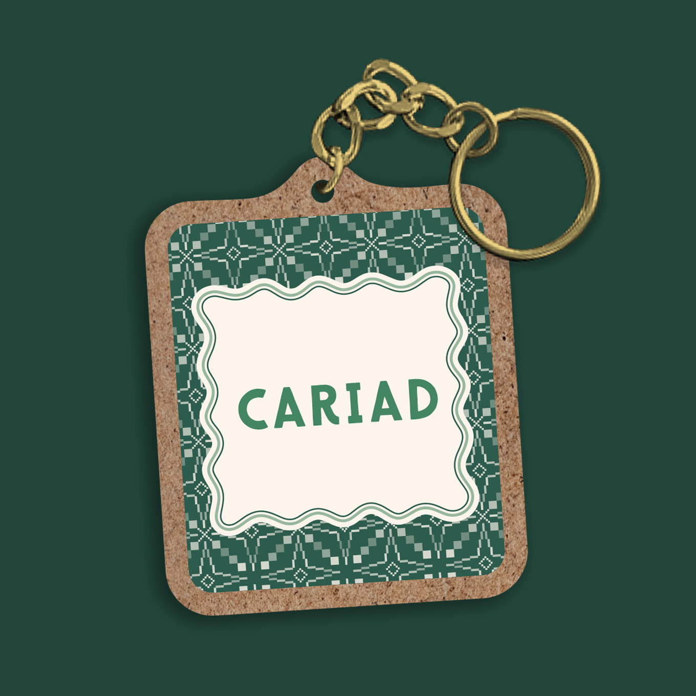 Cariad Keyring