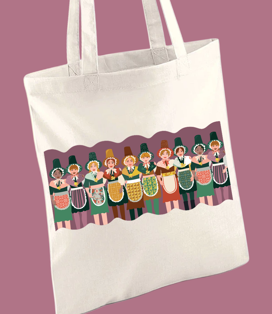 Cymru Queens Tote Bags