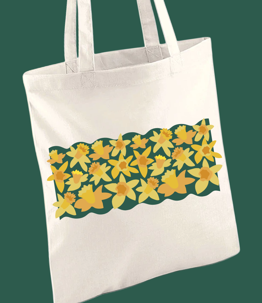 Daffodil Blossom Tote Bag