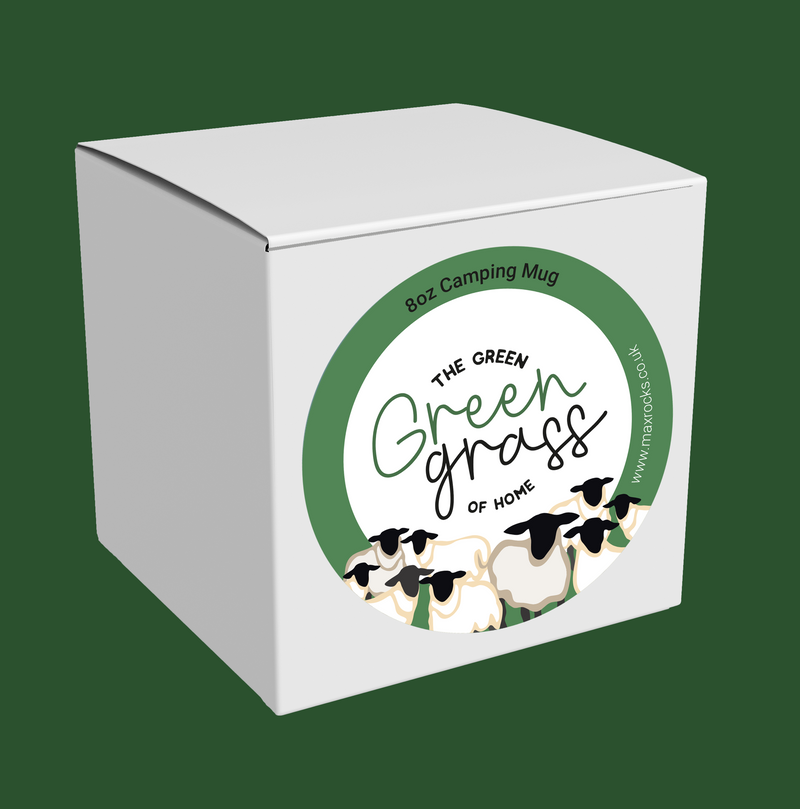 Green green grass Mug / Enamel or ceramic