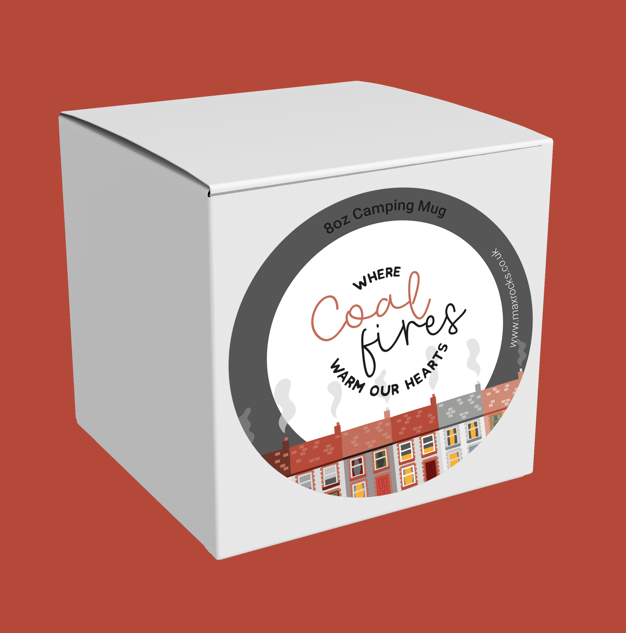 Coal fires Mug / Enamel or ceramic