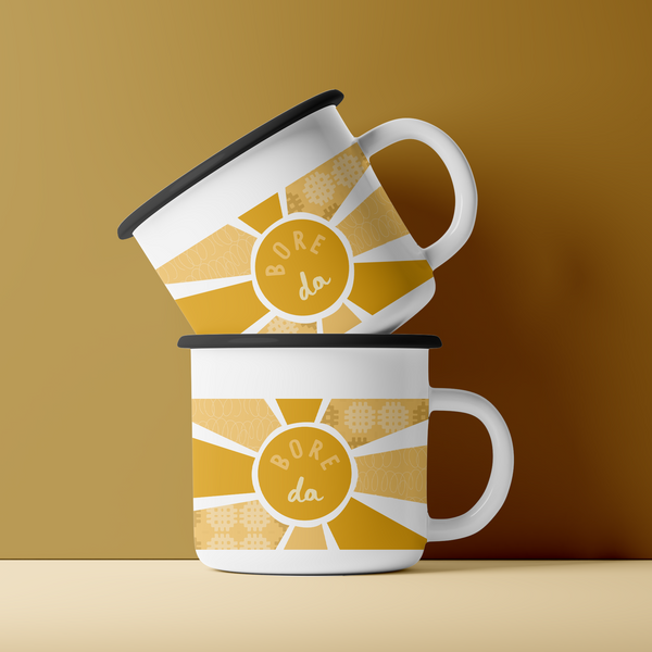 Bore da Mug / Enamel or Ceramic