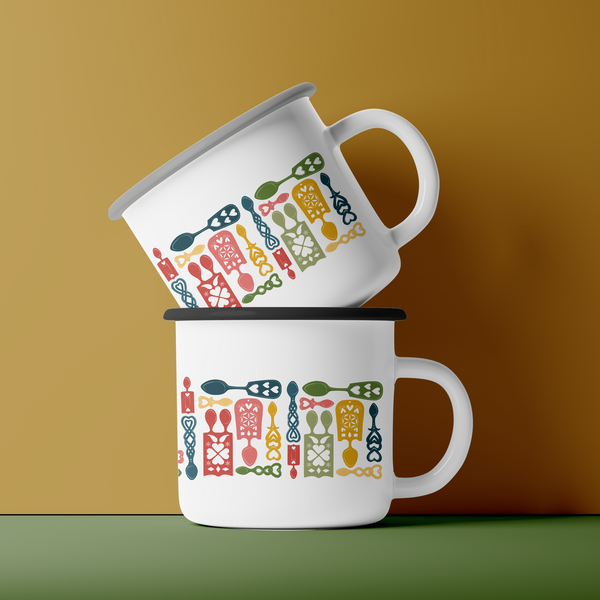 Welsh Lovespoons Mug