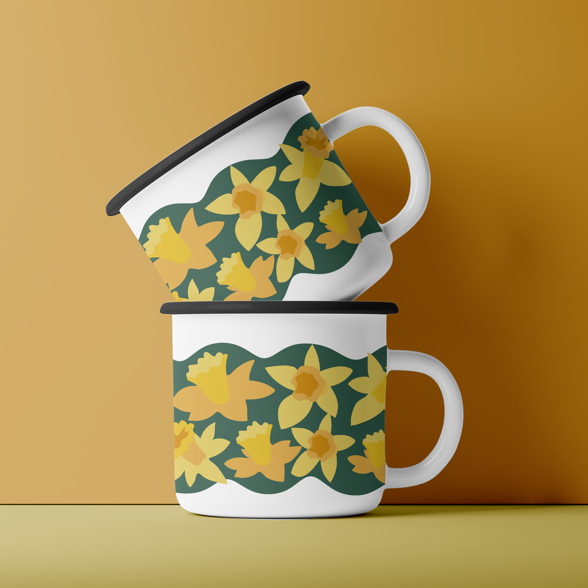 Daffodil Blossom Mug