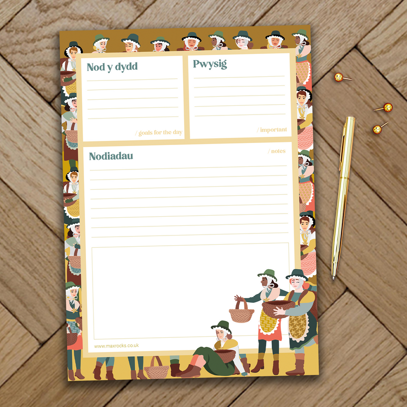 Cockle Pickers Everyday Notepad A5