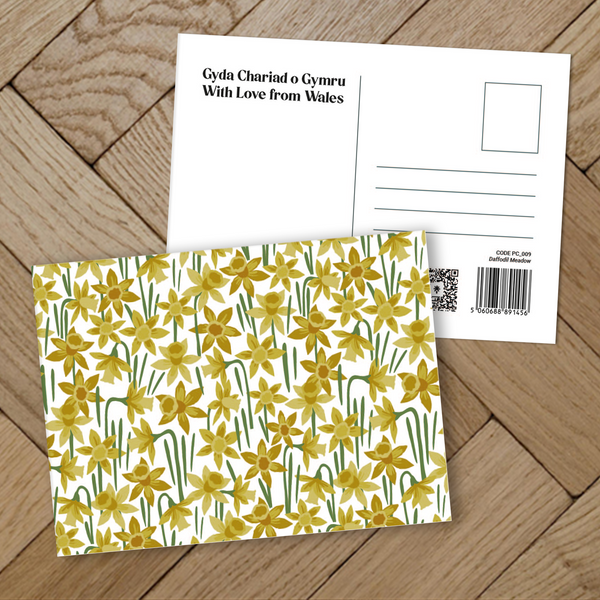 Daffodil meadow Postcard