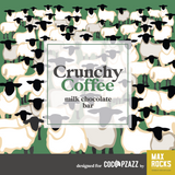 Crunchy Coffee Milk Chocolate bar / Crown of Sheep