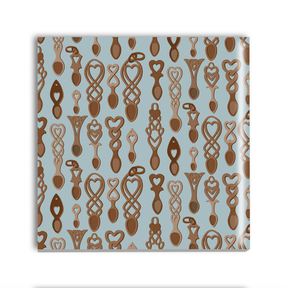 Lovespoon Coaster