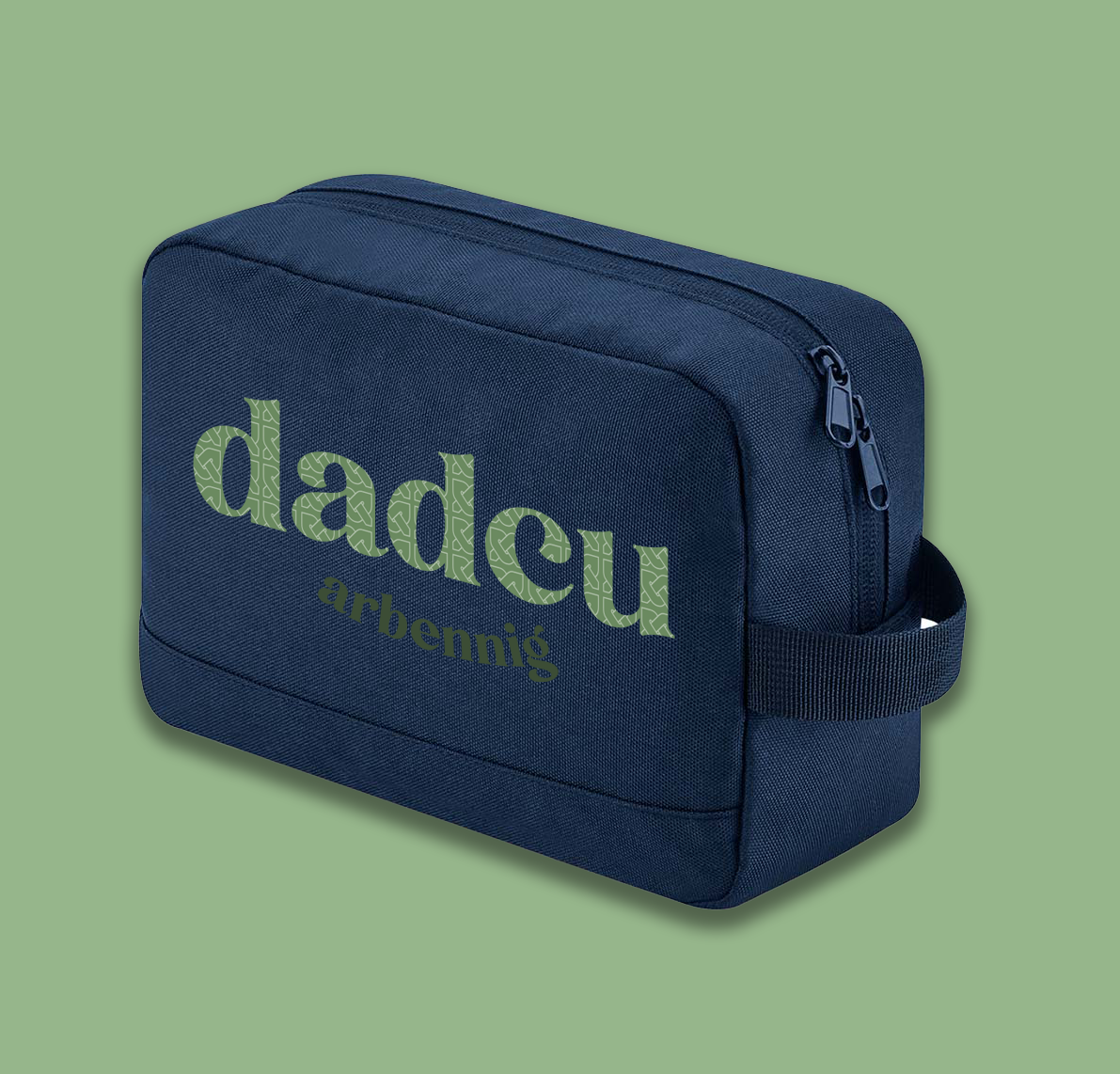 Dadcu arbennig tiles Wash Bag