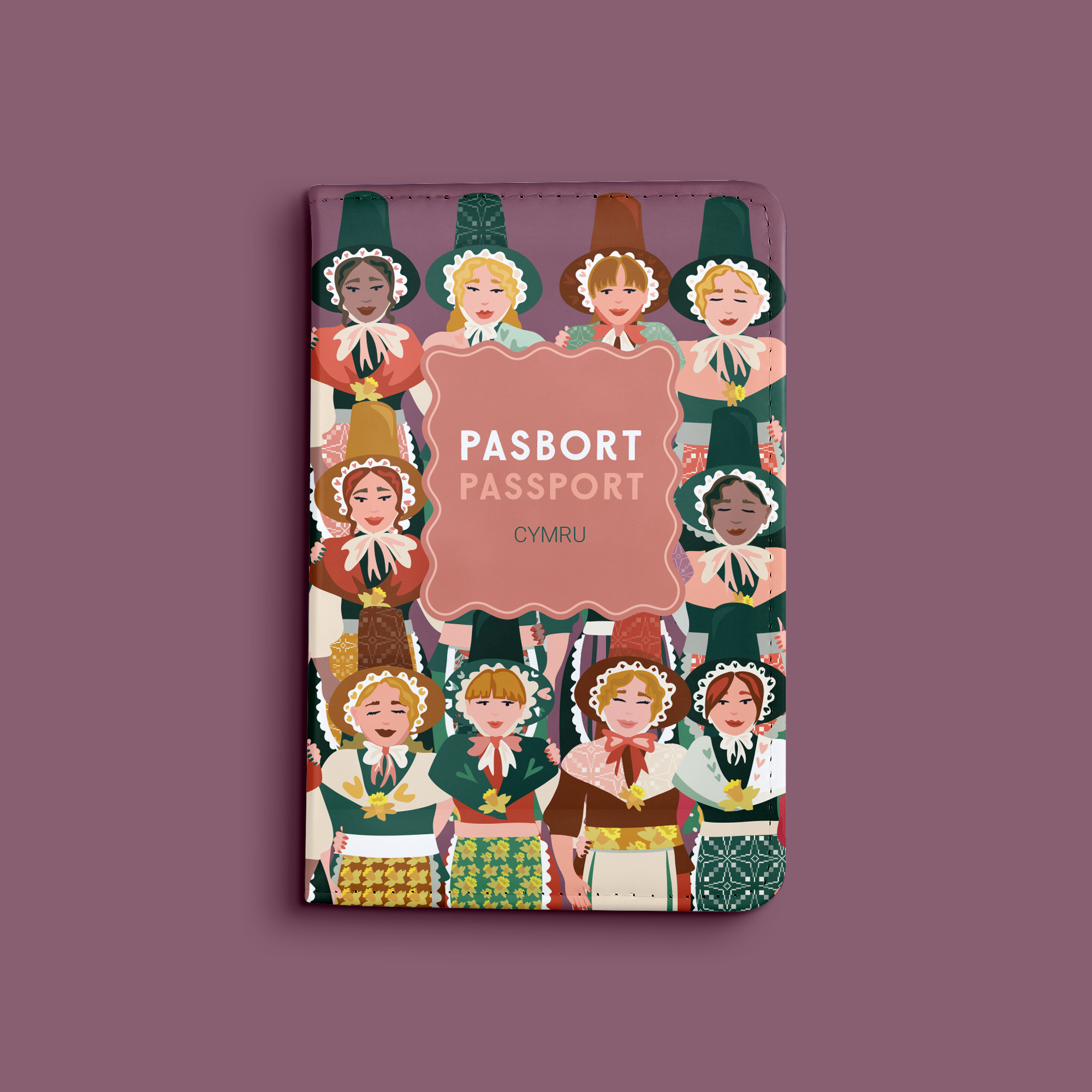 Cymru Queens Passport / Pasbort Holder