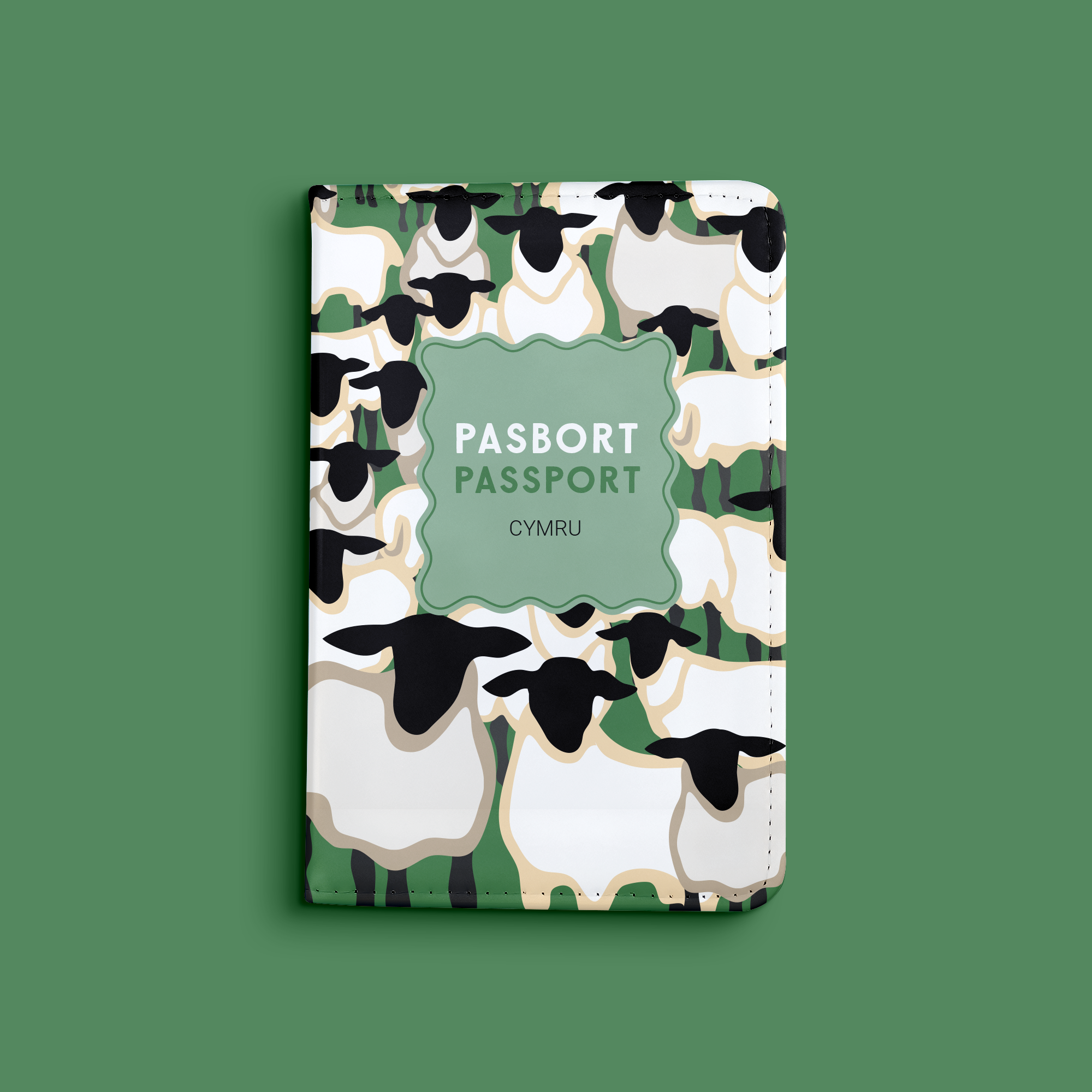 Green green grass Passport / Pasbort Holder