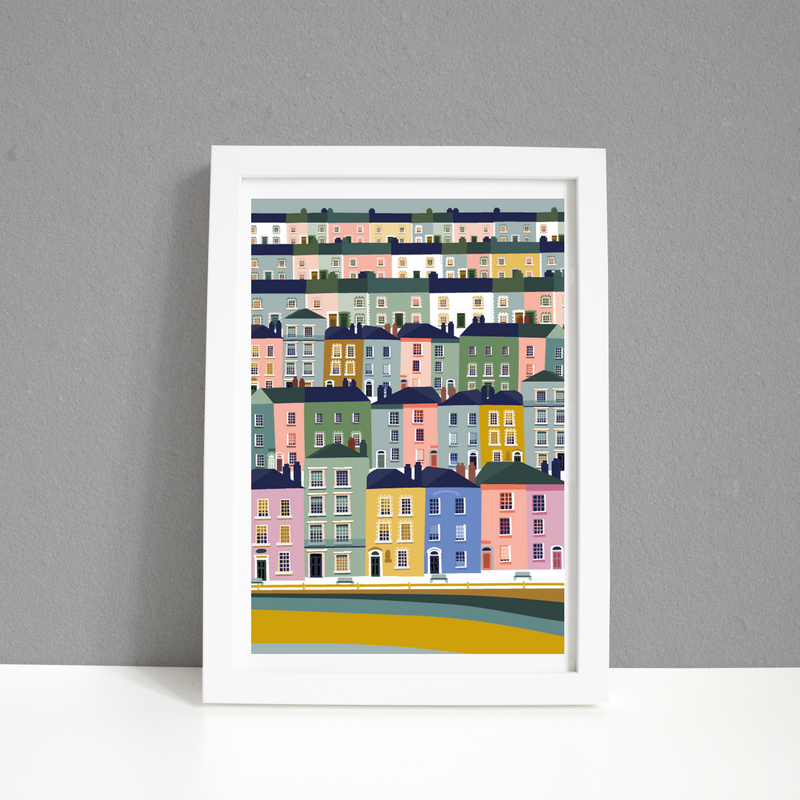 Welsh Coast A4 Print / Framed and Unframed