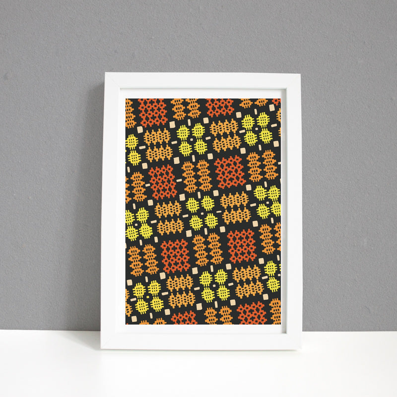 Mamgu's Blanket A4 Print / Framed and Unframed