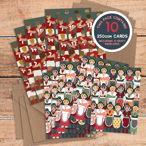 All Welsh Mini Luxury Card Pack