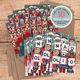 Choir Nadolig Luxury A7 Card Pack