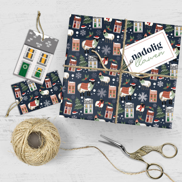 Welsh Winter - Wrapping Sheets & Tags