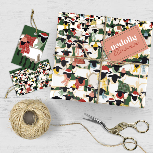 Woolly & Warm - Wrapping Sheets & Tags
