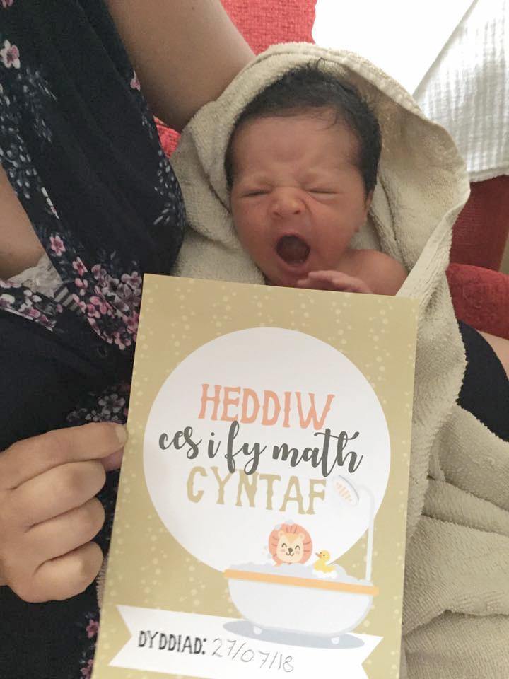 welsh greeting card