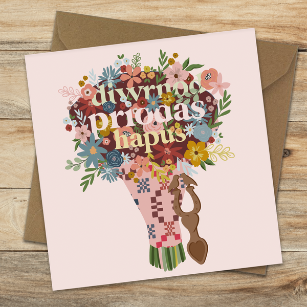 Priodas Flowers and Lovespoon