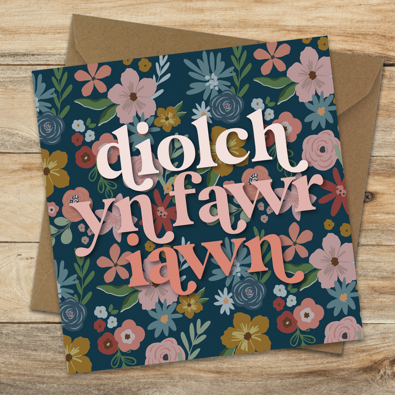 Diolch Floral